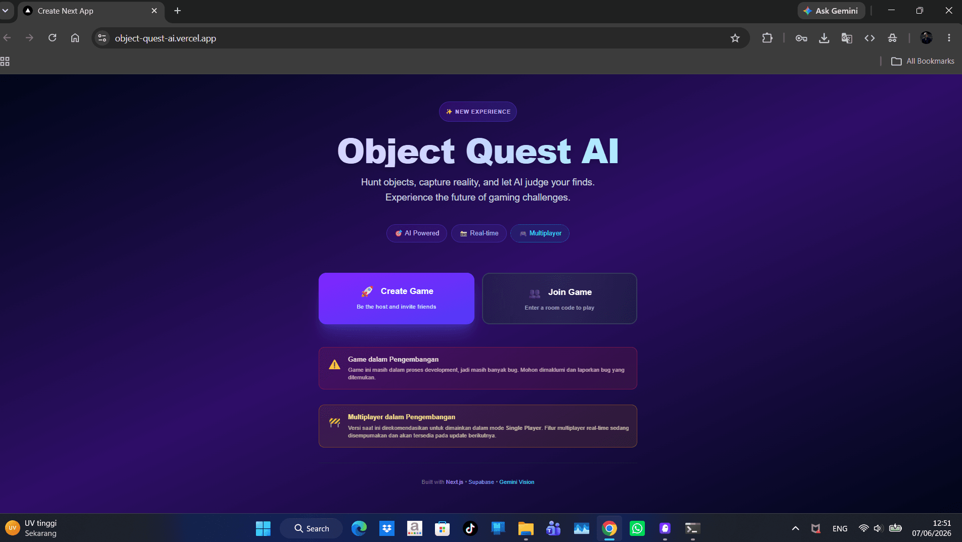 Object Quest AI