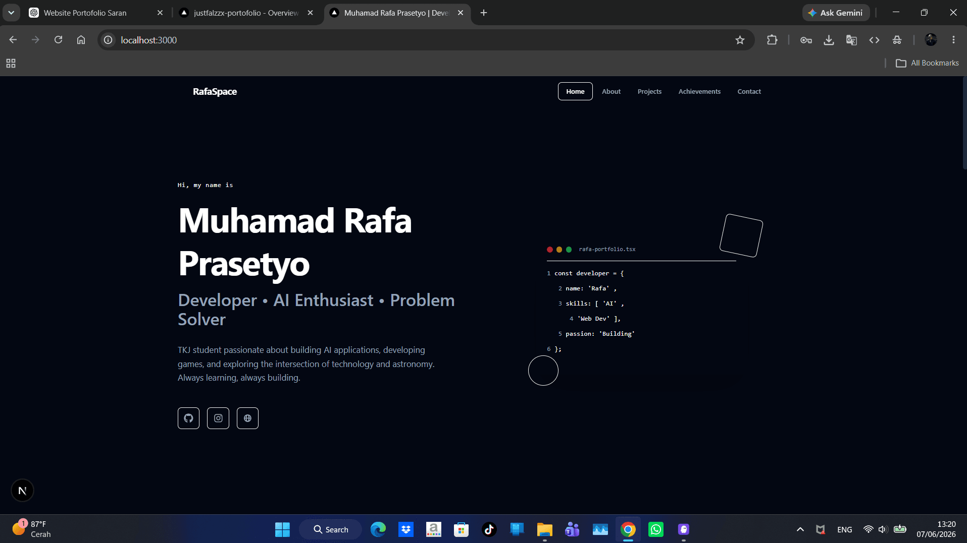 Portfolio Website