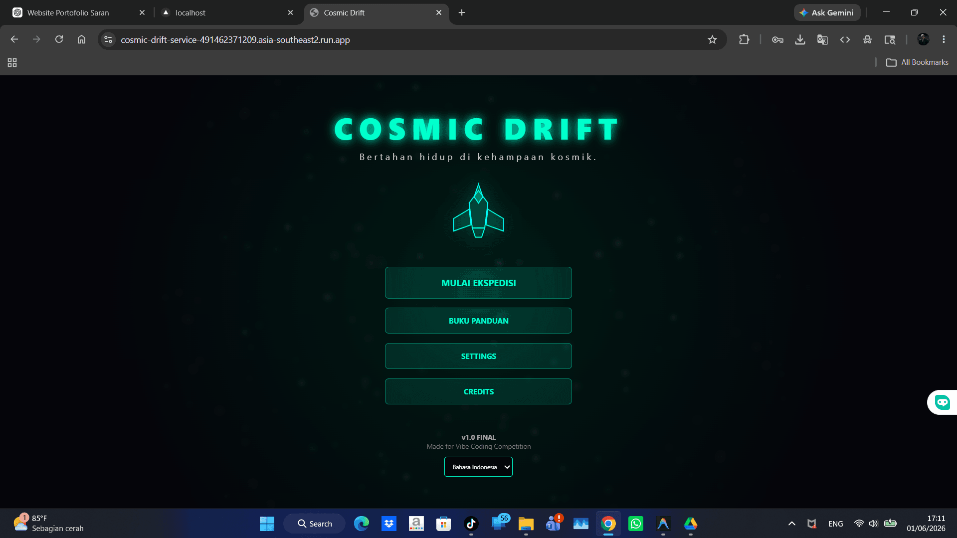 Cosmic Drift